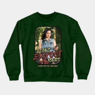 Beth's Bigfoot Tours - Hunting for the Hag Crewneck Sweatshirt